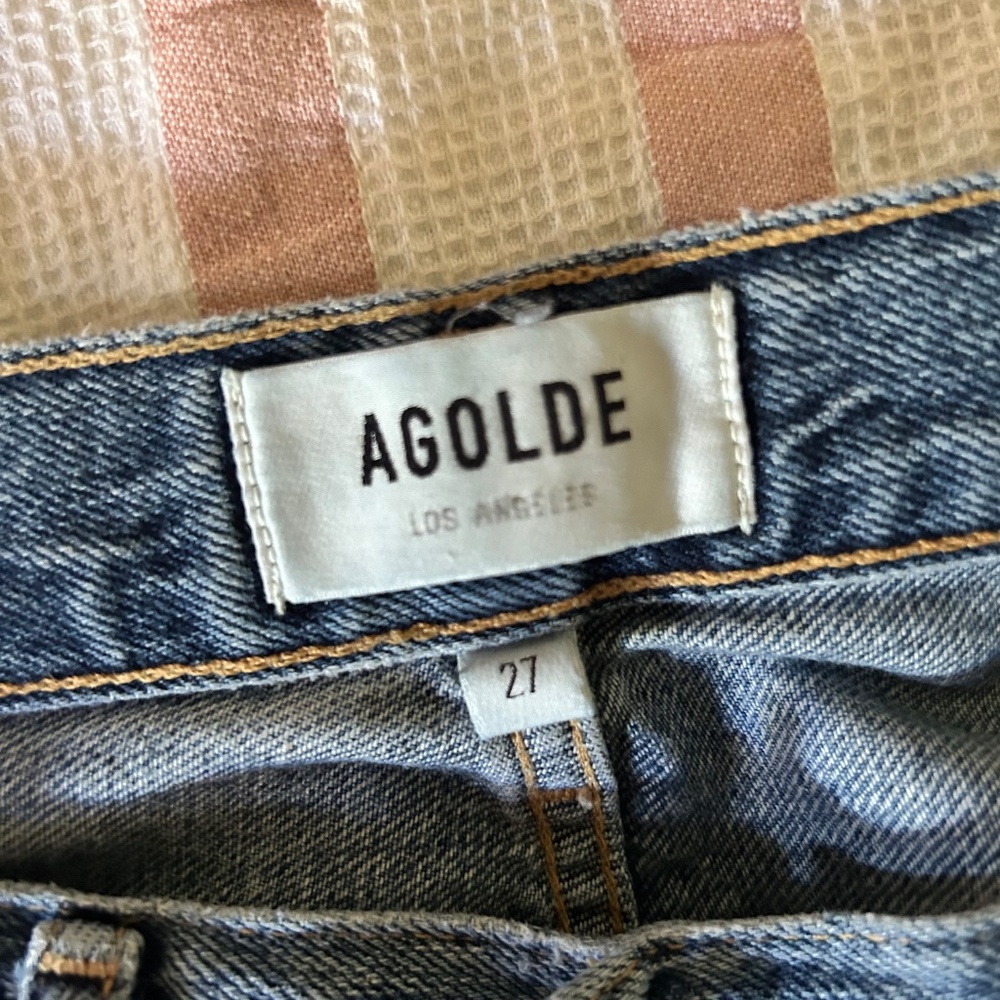 AGOLDE Riley High Rise Straight Crop Jeans - Picture 2 of 6
